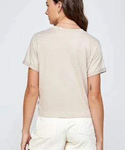 If She Loves Twisted Knot T-Shirt New Arrivals