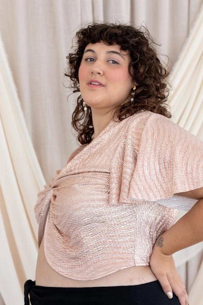 Love Fool Disco Knot Top 6 Love Fool Disco Knot Top