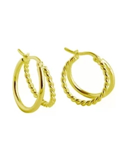 Human Design Shop Eunoia Double Hoop Earrings New Arrivals