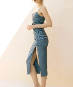 Storia Satin Bodycon Dress