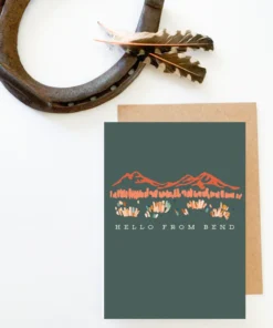 Tirzah Lane Hello From Bend Greeting New Arrivals