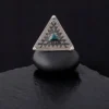 Baizaar Turquoise Triangle Ring
