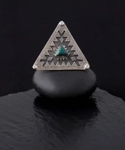 Baizaar Turquoise Triangle Ring