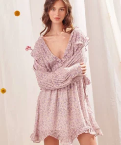 Storia Ditsy Floral Dress Womens