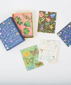 Chronicle Books Katie Daisy With Love, Adventure, And Wildflowers Note Cards Set New Arrivals