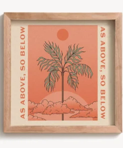 Cai & Jo As Above, So Below Print