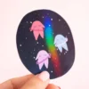 Little Woman Goods Space Holographic Vinyl Sticker New Arrivals