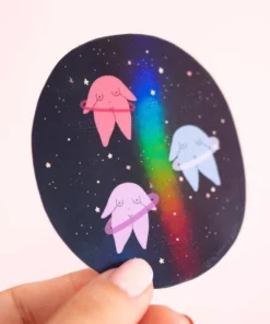 Little Woman Goods Space Holographic Vinyl Sticker New Arrivals