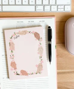Little Woman Goods Cherry Blossom Notepad New Arrivals