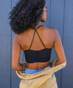 Leto New Arrivals Ruched Bralette