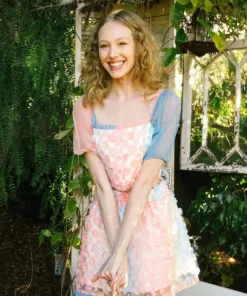 Storia New Arrivals Rainbow Daisy Mini Skirt