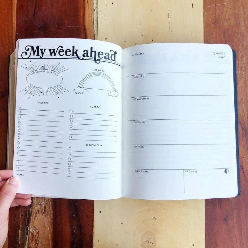 The Rainbow Vision Seeing Eye Perfect Bound Planner, December 2021 - January 2023 New Arrivals 8 The Rainbow Vision Seeing Eye Perfect Bound Planner, December 2021 - January 2023 New Arrivals