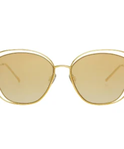 Freyrs Golden Girl Gold Sunglasses New Arrivals