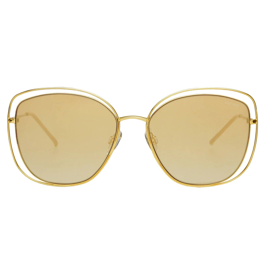Freyrs Golden Girl Gold Sunglasses New Arrivals 3 Freyrs Golden Girl Gold Sunglasses New Arrivals