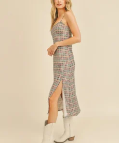 If She Loves Be Free Slip Dress