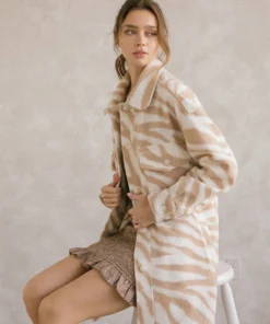 New Arrivals Storia Zebra Coat