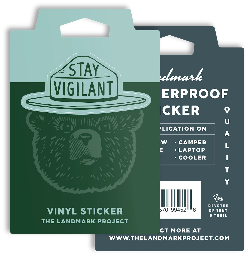 The Landmark Project Stay Vigilant Sticker 3 The Landmark Project Stay Vigilant Sticker
