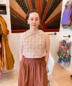 Maelu Designs Maelu Flora Crop Top