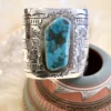 Thunderbird New Arrivals Oversized Turquoise Cuff
