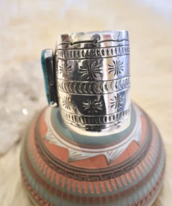 Thunderbird New Arrivals Oversized Turquoise Cuff