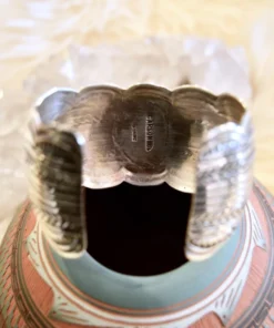 Thunderbird Blackgoat Turquoise Cuff New Arrivals