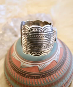 Thunderbird Blackgoat Turquoise Cuff New Arrivals