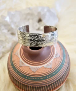 Thunderbird New Arrivals Vintage Stamped Radiant Bear Bracelet