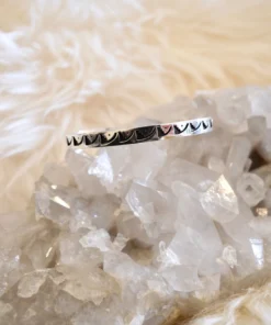 Thunderbird Engraved Sterling Bracelet
