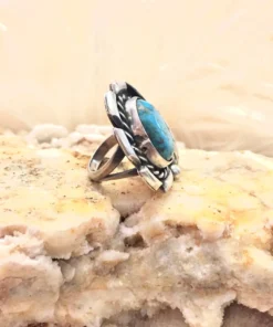 Thunderbird New Arrivals Turquoise Ghost Town Ring