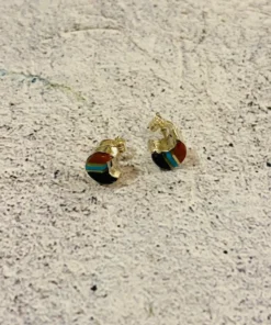 Thunderbird Crescent Moon Studs New Arrivals