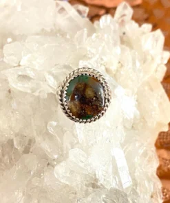 Thunderbird New Arrivals Boulder Turquoise Ring