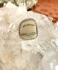 Thunderbird New Arrivals Boulder Turquoise Ring