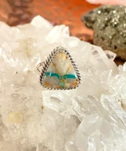 Thunderbird New Arrivals Boulder Turquoise Ring