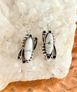 Thunderbird New Arrivals Howlite Earrings