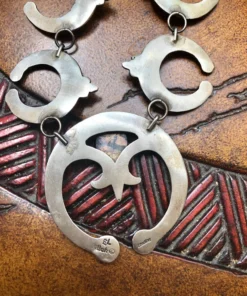 Thunderbird Tufa Cast Naja Necklace