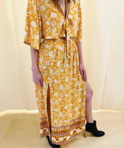 Miss Sparkling Floral Print Vacation Set