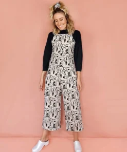 Dazey LA Peace It Together Breezy Overalls