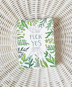 Teafly New Arrivals F*ck Yes Greeting