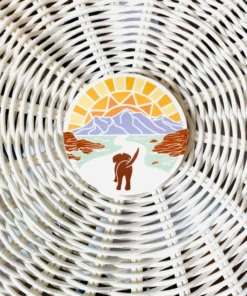 Harper Alex Designs Mountain Pup Sticker