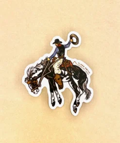 Clara Smith New Arrivals Buckaroo Sticker