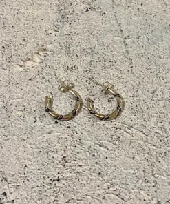 Thunderbird Sterling Silver Twist Hoops New Arrivals