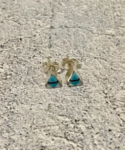 Thunderbird New Arrivals Zuni Triangle Studs