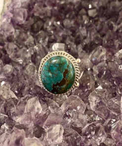 Thunderbird New Arrivals Teal Kingman Ring