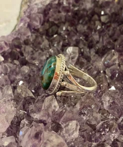 Thunderbird New Arrivals Teal Kingman Ring