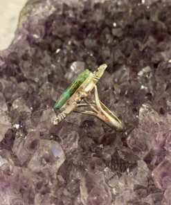 Thunderbird Chrysocolla Ring