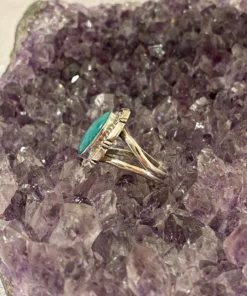 Thunderbird Navajo Turquoise Ring