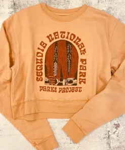 Parks Project Sequoia Admiration Cropped Crew Sweatshirt