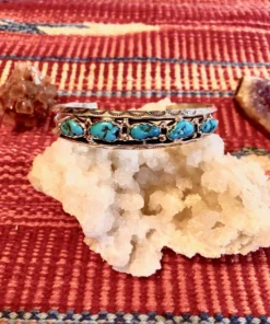 Thunderbird New Arrivals Men's Sleeping Beauty Turquoise Bracelet