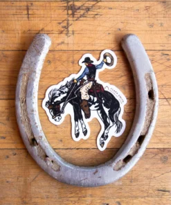 Clara Smith New Arrivals Buckaroo Sticker