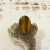 Baizaar Oval Tiger's Eye Brass Ring New Arrivals 2 Baizaar Oval Tiger's Eye Brass Ring New Arrivals